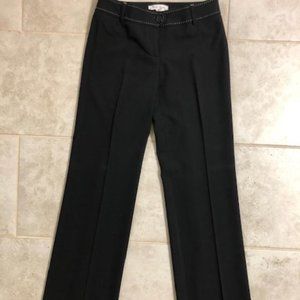 WHBM Mid-rise Flare Black Pant Sz 0 EUC
